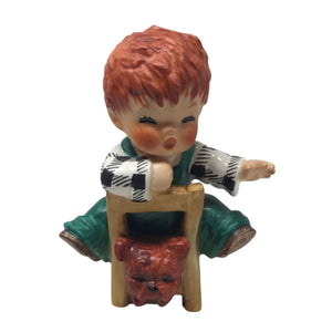 Vintage 1958 Goebel W Germany Byj 23 ''The Kibitzer'' Figurine