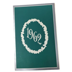 Vintage 1962 David Wexler & Co. Season's Greetings Card with Calendar inside
