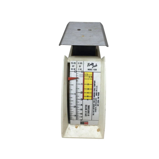 Vintage 1963 Hanson Recipe Scale (Model 1308) - hanson - primitive kitchen tools - A+ Stuff