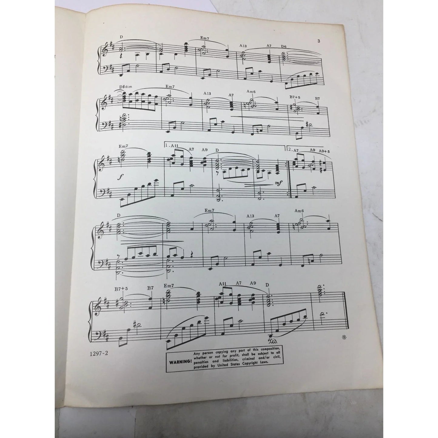Vintage 1965 Piano Solo ''ELOISE'' By Riz Ortolani Sheet Music Book - A+ Stuff - SHEET MUSIC - A+ Stuff