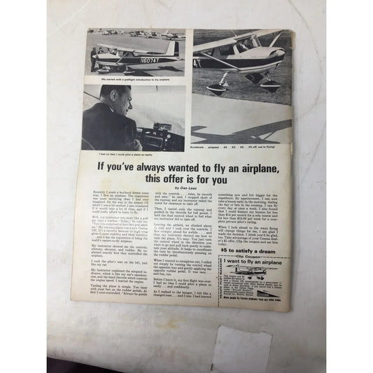 Vintage 1965 Private Pilot magazine - A+ Stuff - Magazine - A+ Stuff