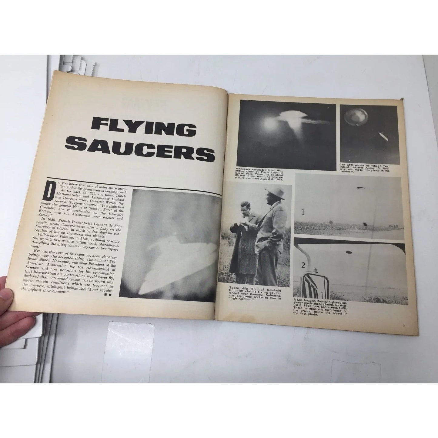 Vintage 1967 FLYING SAUCERS PICTORIAL Magazine - A+ Stuff - Magazines - A+ Stuff