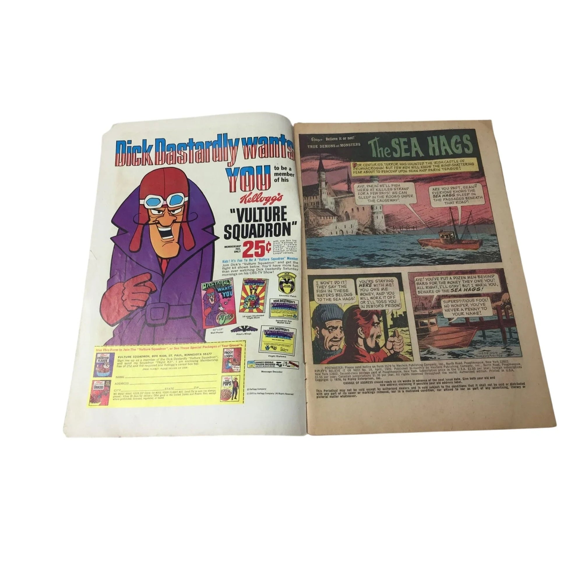 Vintage 1970 - Ripley's Believe it or Not Comic Book - A+ Stuff - comic book - A+ Stuff