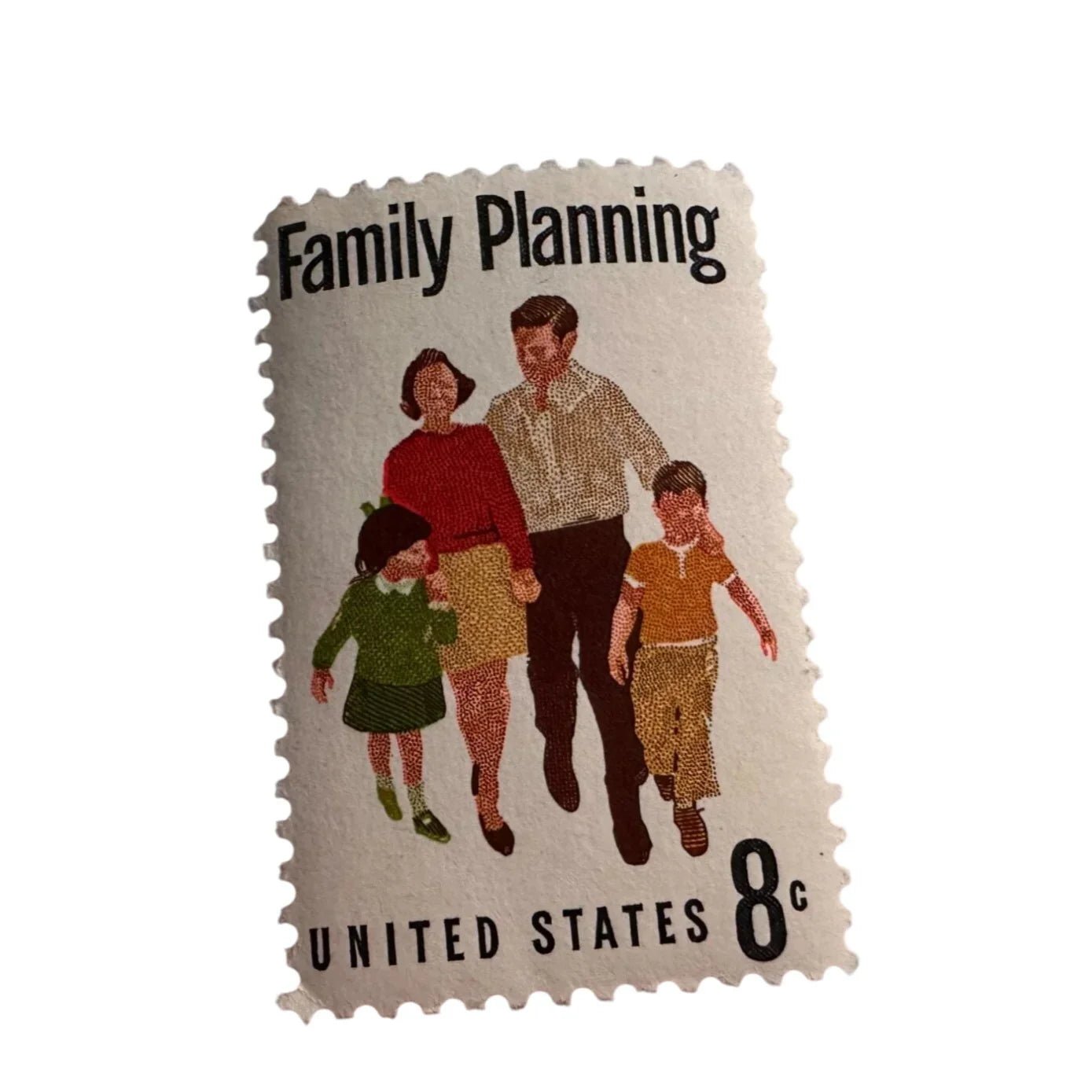 VINTAGE 1972 FAMILY PLANNING UNITED STATES 8 CENT POSTAGE STAMP - A+ Stuff - Stamp - A+ Stuff
