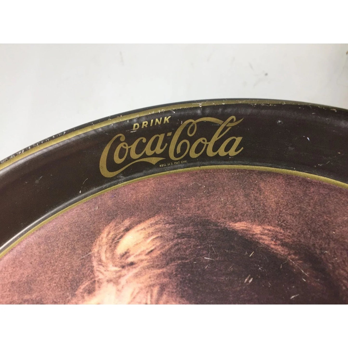 Vintage 1973 Collectible Large Metal Coca Cola Serving Tray - A+ Stuff