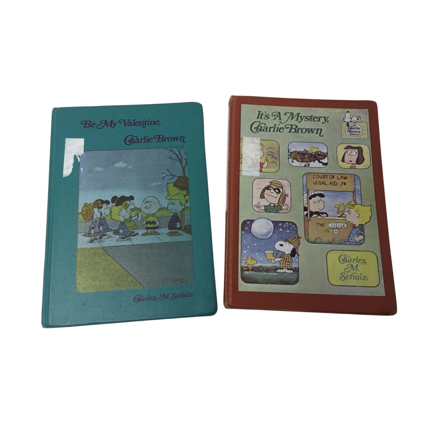 Vintage 1975/1976 Collectible Charlie Brown Books by Charles M Schulz - A+ Stuff - Books - A+ Stuff