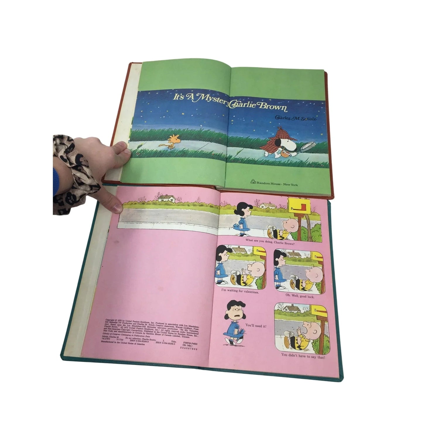 Vintage 1975/1976 Collectible Charlie Brown Books by Charles M Schulz - A+ Stuff - Books - A+ Stuff
