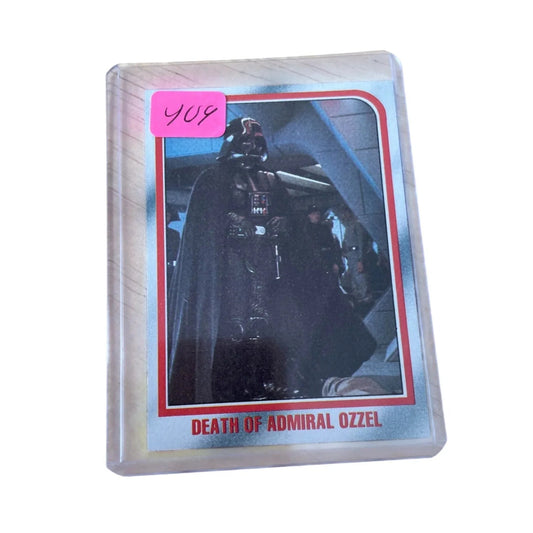 Vintage 1980 Star Wars Trading Card - ''Death of Admiral Ozzel'' The Empire Strikes Back - A+ Stuff - Collectible Trading Cards - A+ Stuff