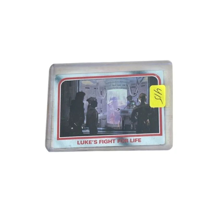 Vintage 1980 Star Wars Trading Card - ''Luke's fight for life'' The Empire Strikes Back - A+ Stuff - Collectible Trading Cards - A+ Stuff