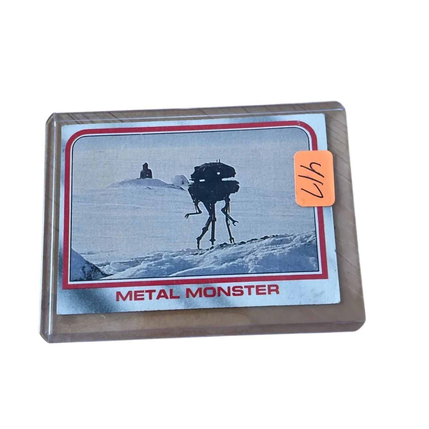 Vintage 1980 Star Wars Trading Card - ''Metal Monster'' The Empire Strikes Back - A+ Stuff - Collectible Trading Cards - A+ Stuff