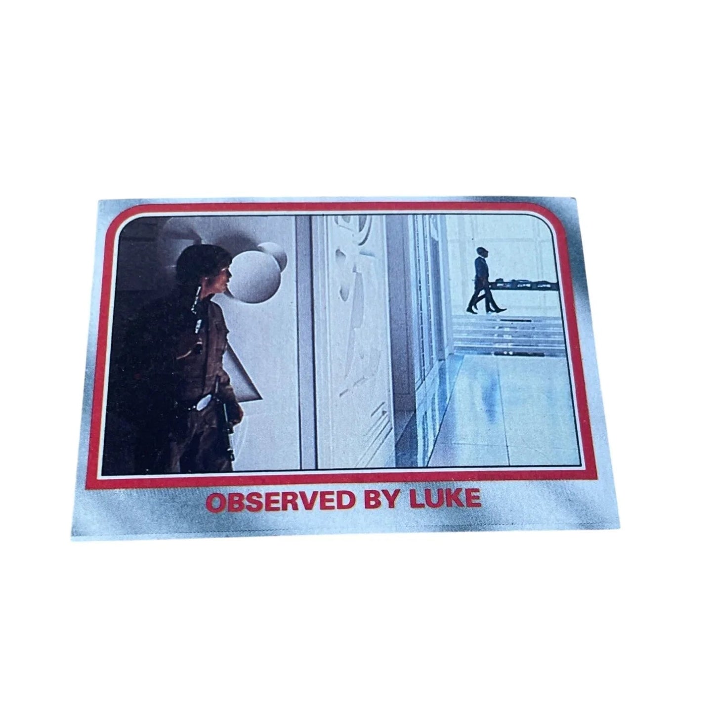 Vintage 1980 Star Wars Trading Card - ''Observed by Luke'' The Empire Strikes - A+ Stuff - Collectible Trading Cards - A+ Stuff