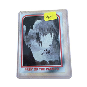 Vintage 1980 Star Wars Trading Card- ''Prey of the Wampa'' The Empire Strikes Back
