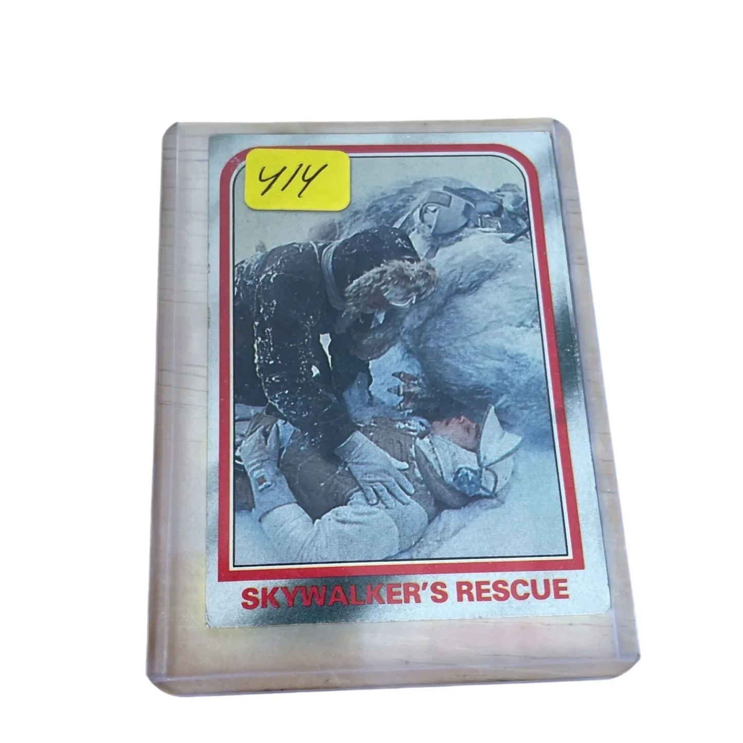 Vintage 1980 Star Wars Trading Card - ''Skywalker's rescue'' The Empire Strikes - A+ Stuff - Collectible Trading Cards - A+ Stuff