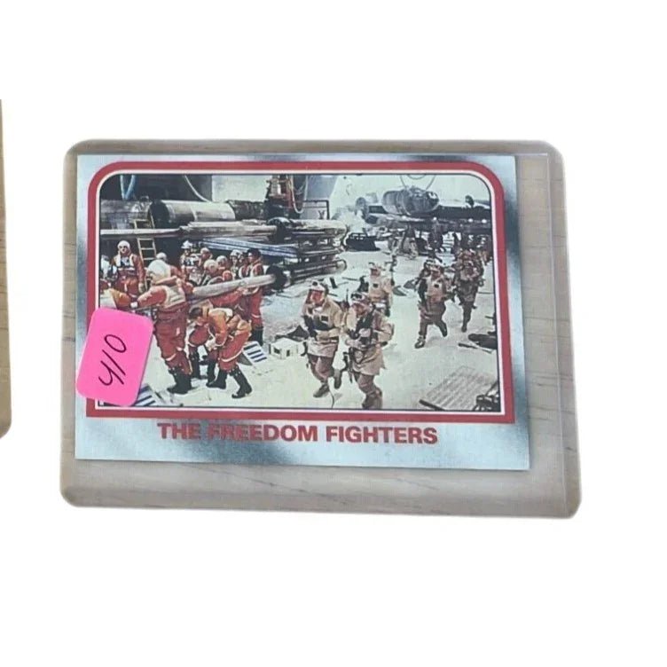 Vintage 1980 Star Wars Trading Card - ''The Freedom Fighters'' The Empire Strikes Back - A+ Stuff - Collectible Trading Cards - A+ Stuff
