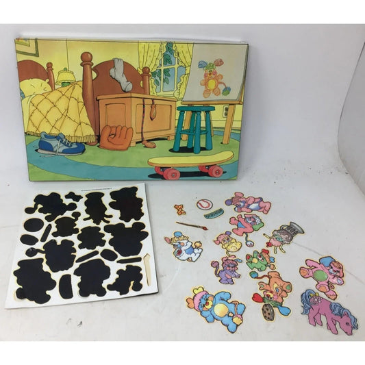 Vintage 1980's ''Popples Colorforms brand Play Set'' - popples - Games - A+ Stuff