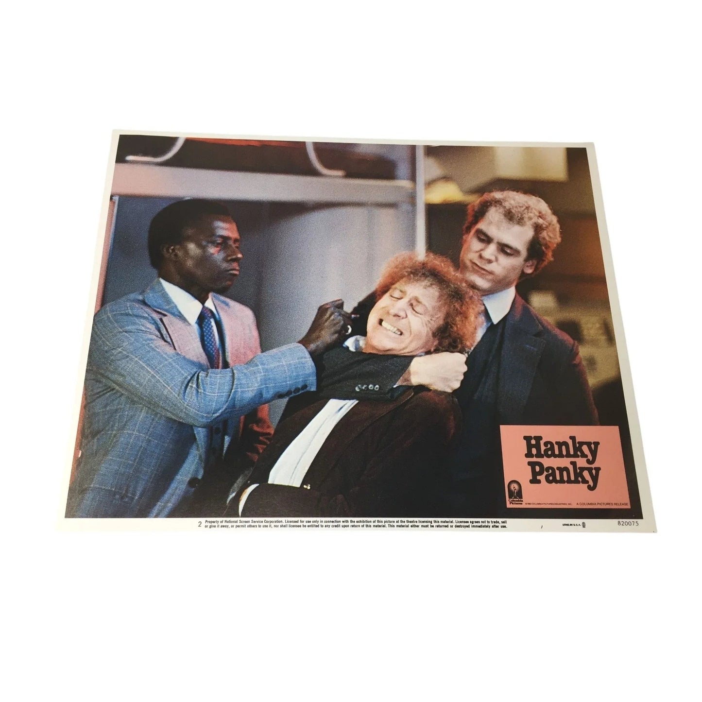 Vintage 1982 Hanky Panky Press Photo Collectible Movie Poster - A+ Stuff
