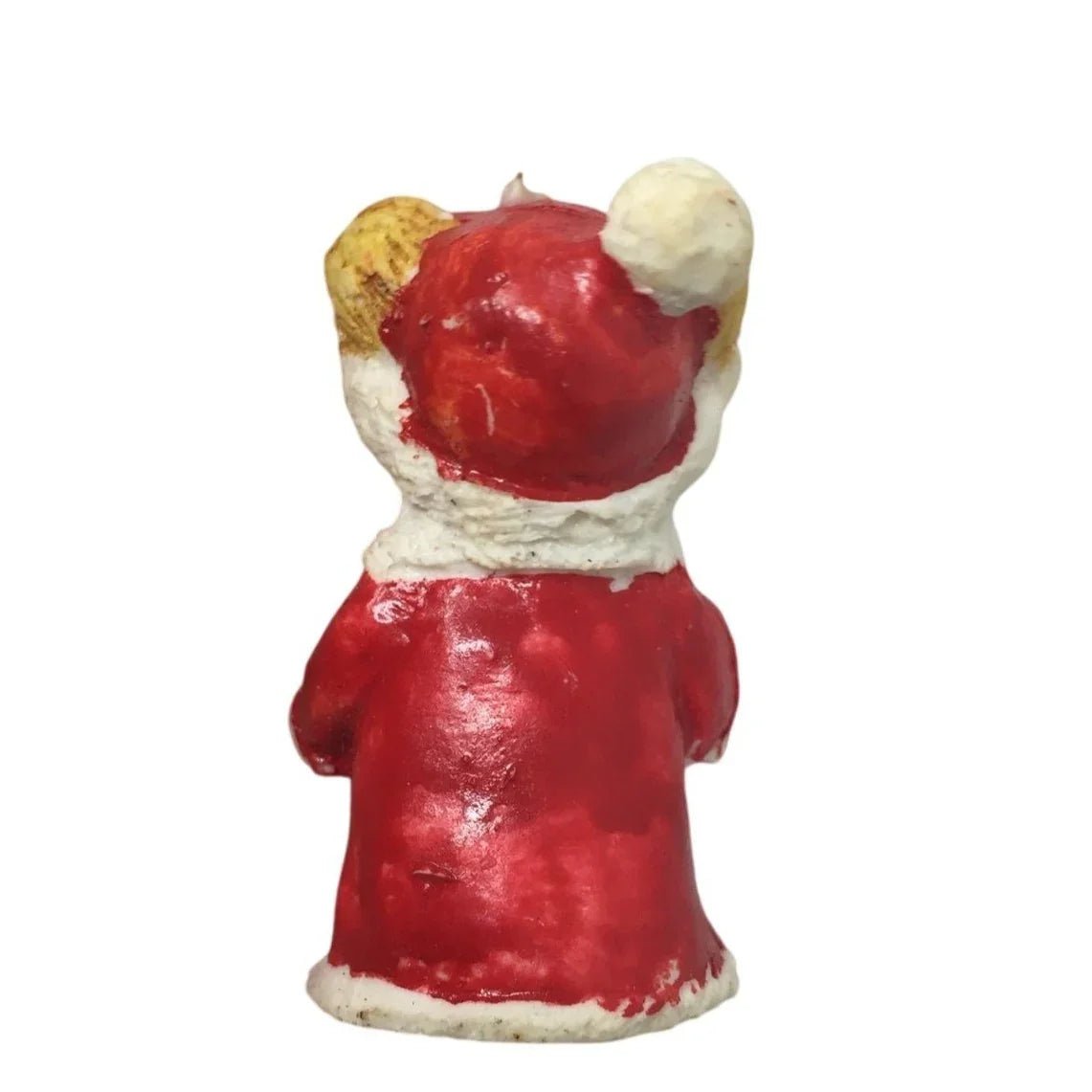 Vintage 1985 Miniature Christmas Bear Christmas Tree Ornament - A+ Stuff - Holiday Ornaments - A+ Stuff