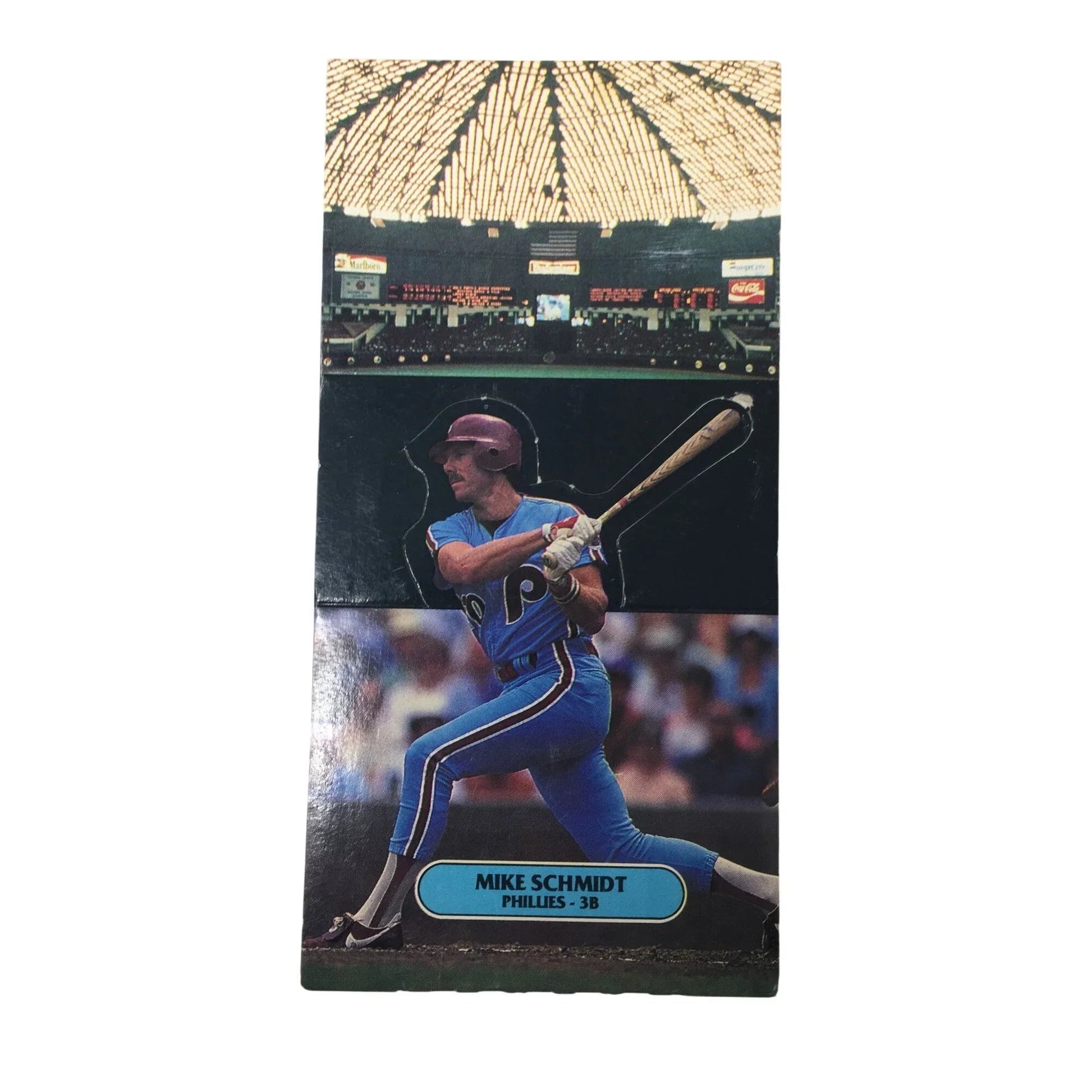 Vintage 1986 Leaf Mike Schmidt Phillies - 3B pop up/stand up - A+ Stuff - Sports Collectibles - A+ Stuff