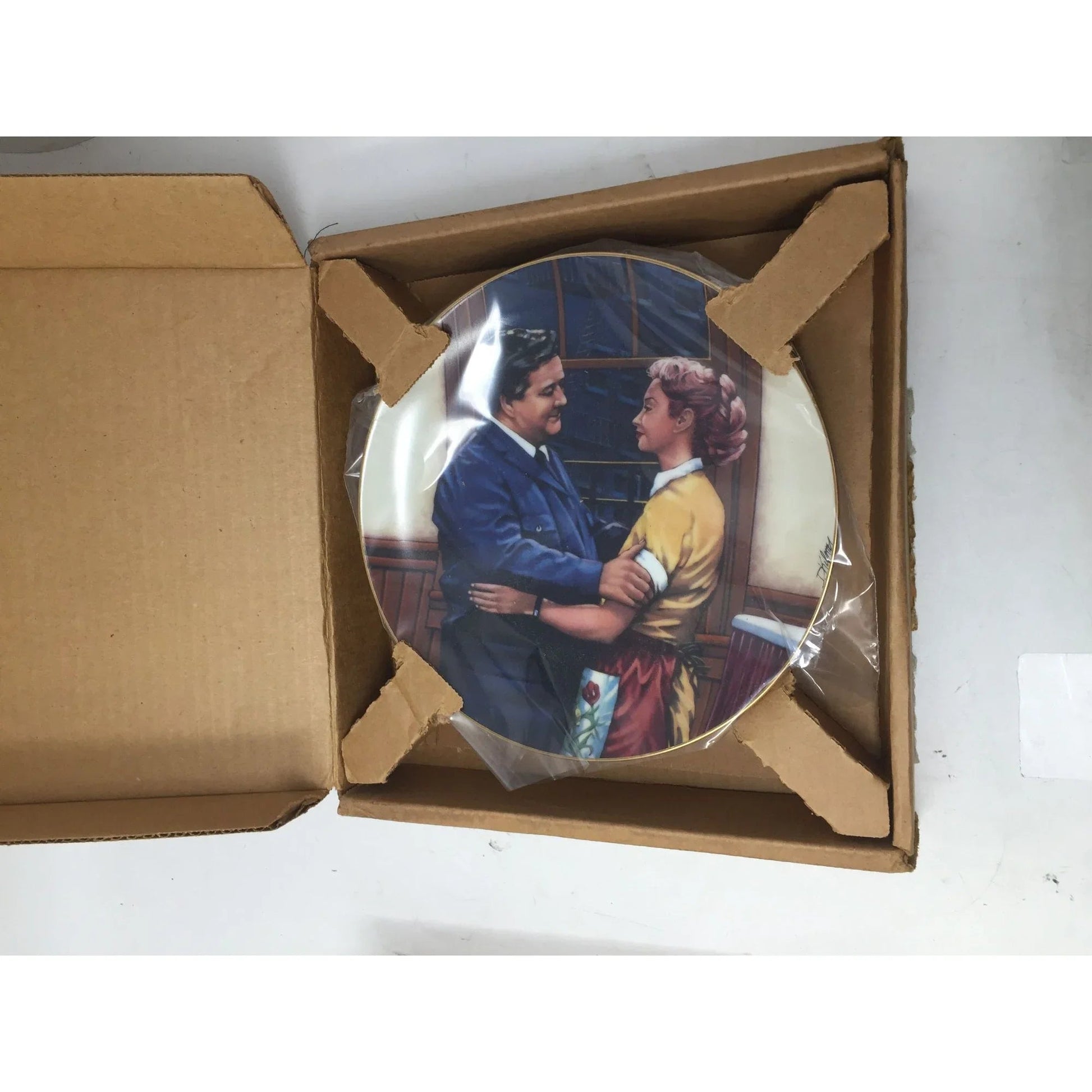 Vintage 1987 Plate - Baby, You're the Greatest from The Official Honeymooners Plate Collection - A+ Stuff - Plates - A+ Stuff