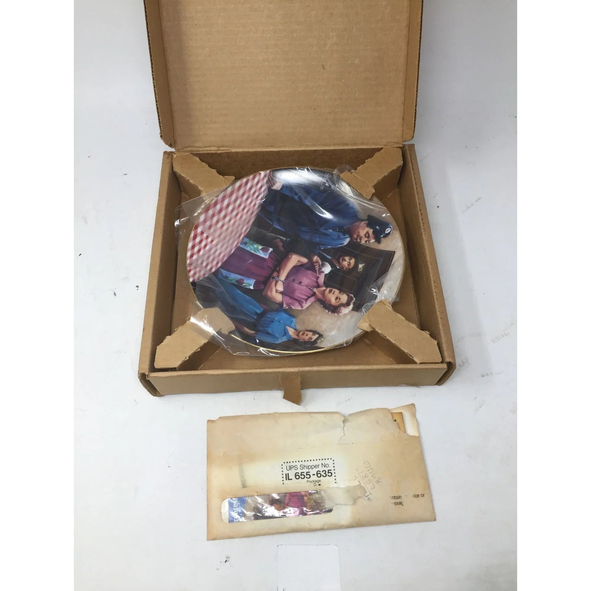 Vintage 1987 The Honeymooners from The Official Honeymooners Plate Collection - A+ Stuff - Plates - A+ Stuff