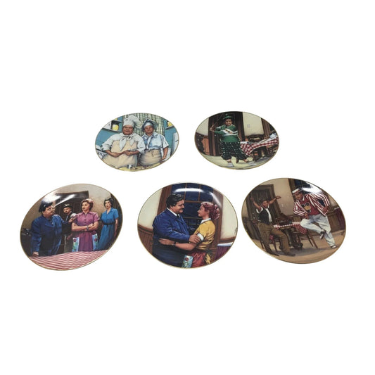 Vintage 1987/1988 Collectible Plates - The Official Honeymooners Plate Collection (5) - A+ Stuff - Plates - A+ Stuff