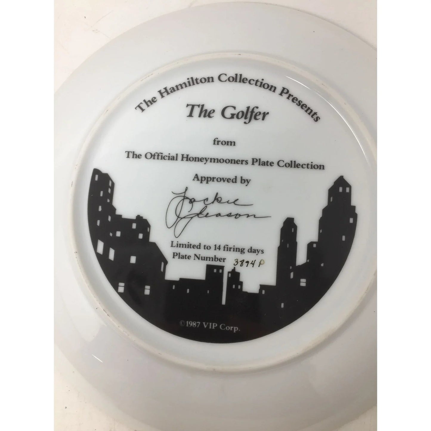 Vintage 1987/1988 Collectible Plates - The Official Honeymooners Plate Collection (5) - A+ Stuff - Plates - A+ Stuff