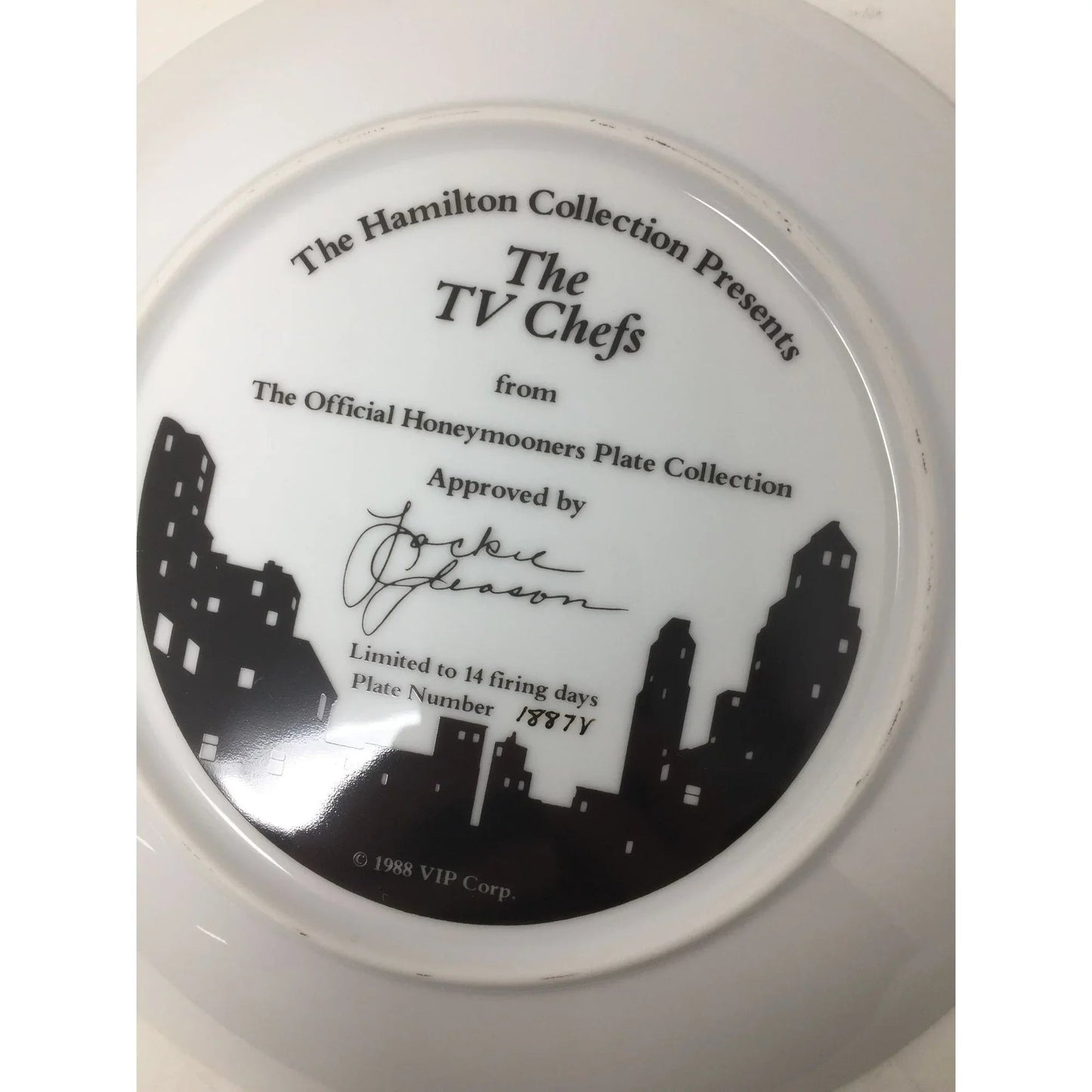 Vintage 1987/1988 Collectible Plates - The Official Honeymooners Plate Collection (5) - A+ Stuff - Plates - A+ Stuff