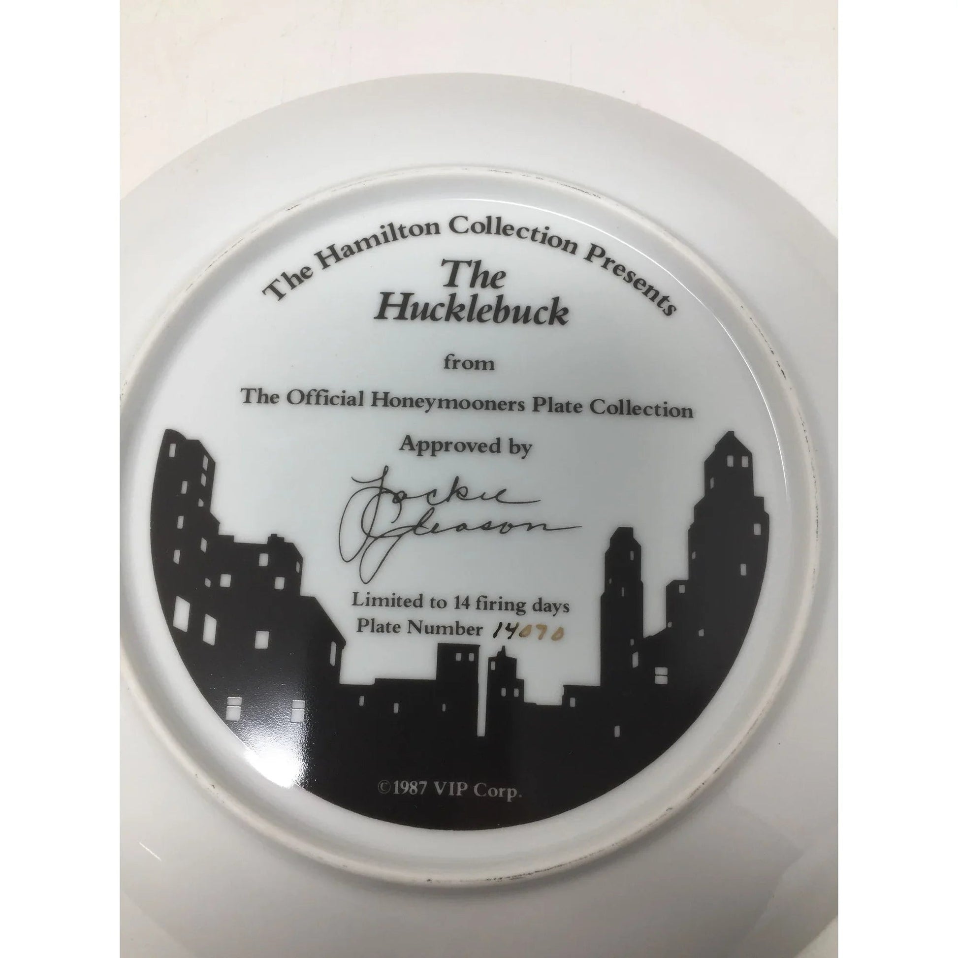 Vintage 1987/1988 Collectible Plates - The Official Honeymooners Plate Collection (5) - A+ Stuff - Plates - A+ Stuff