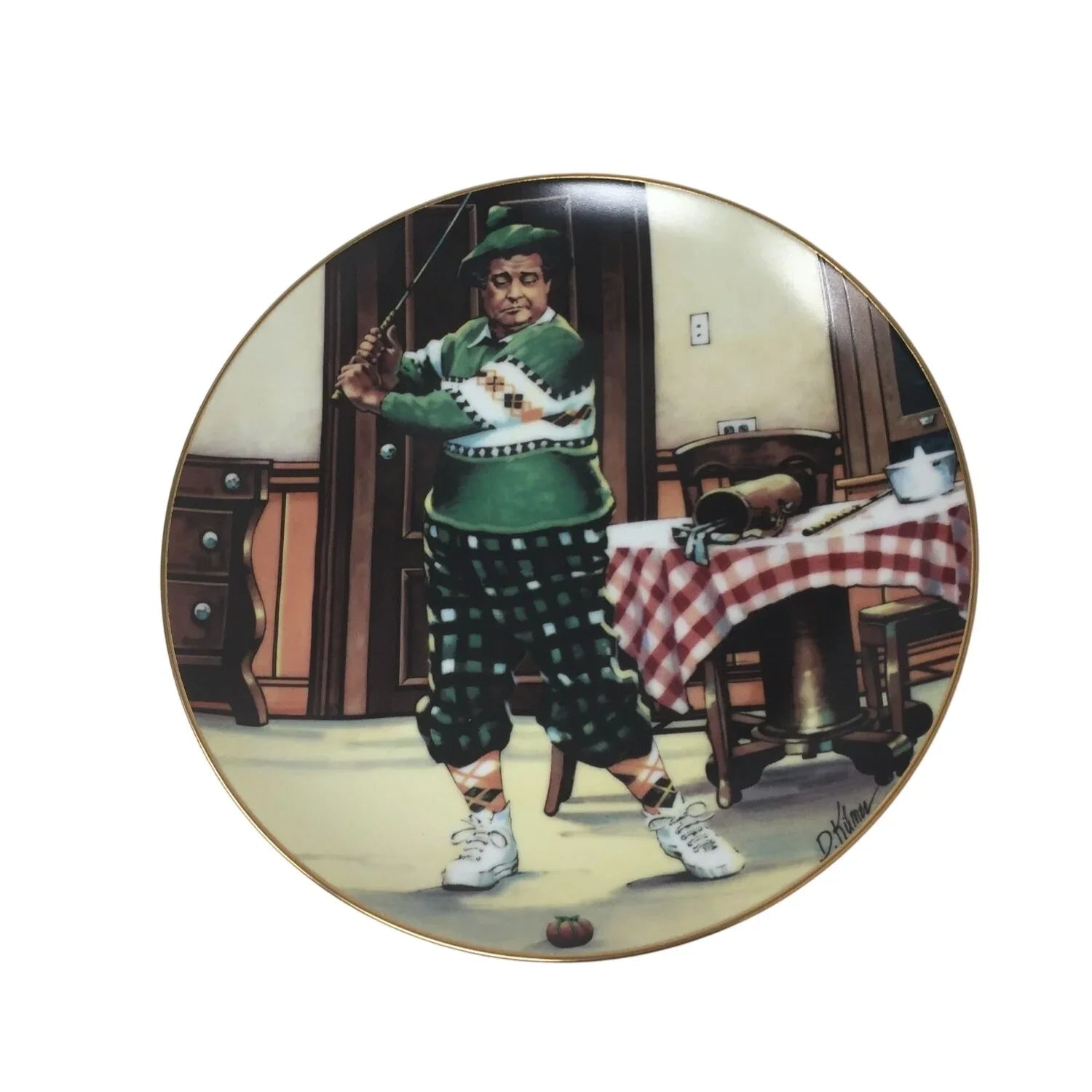 Vintage 1987/1988 Collectible Plates - The Official Honeymooners Plate Collection (5) - A+ Stuff - Plates - A+ Stuff
