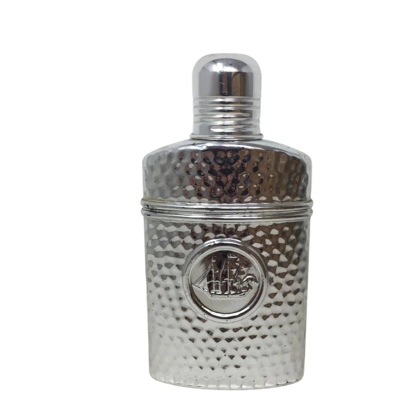 Vintage 1988 Silver Toned Old Spice After Shave Bottle - Empty - A+ Stuff