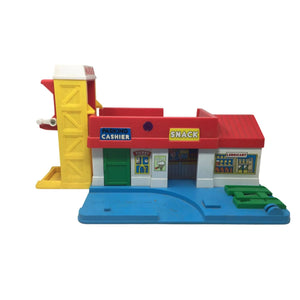 Vintage 1988 Spectra Car Wash Service Station Playset