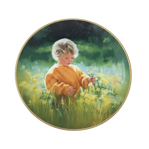Vintage 1989 Zolan Collectible Plate “A Time For Peace”