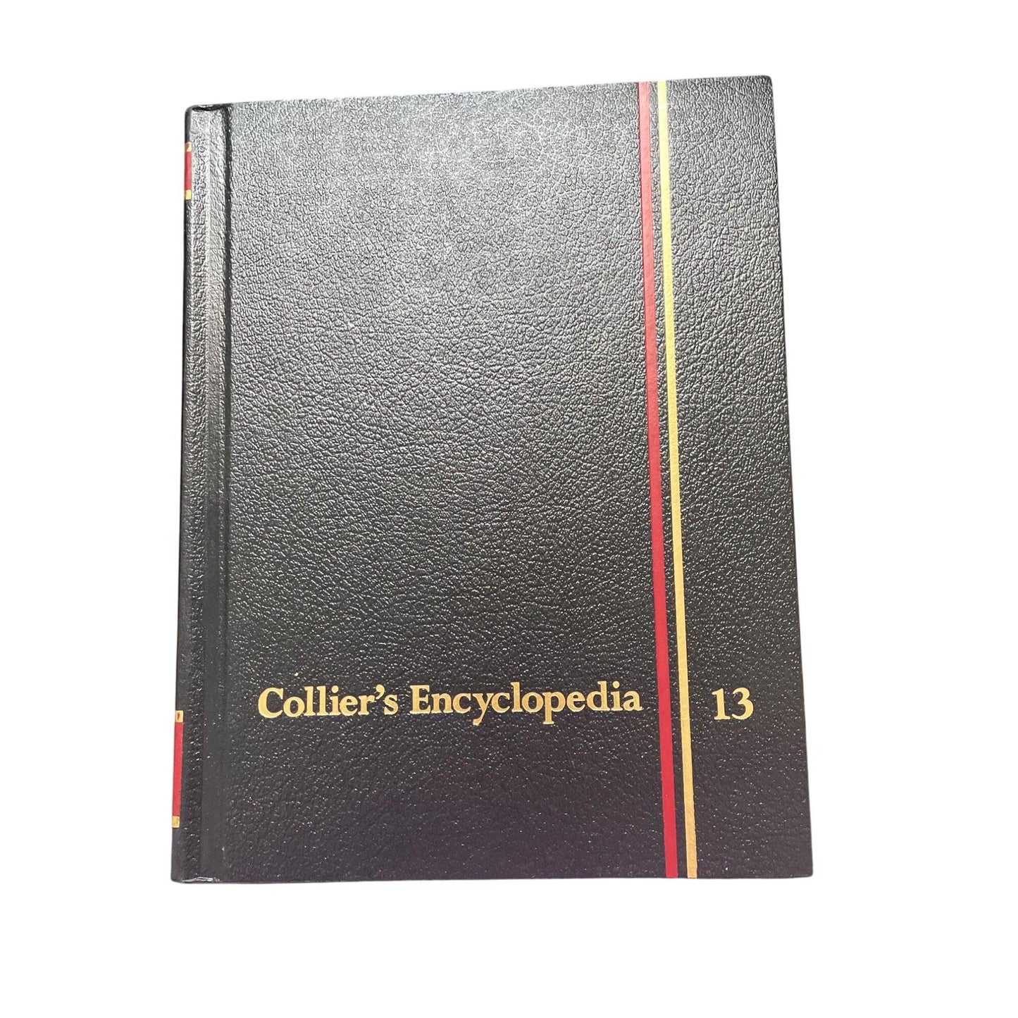 Vintage 1991 Collier's Encyclopedia 13 Infinity to Katmai Hardcover Book - colliers - Books - A+ Stuff