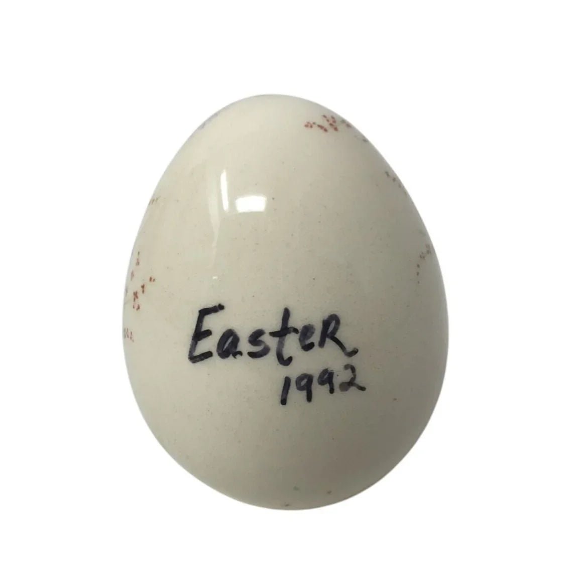Vintage 1992 Easter Egg with Butterflies and flowers - A+ Stuff - Seasonal & Holiday Decorations - A+ Stuff
