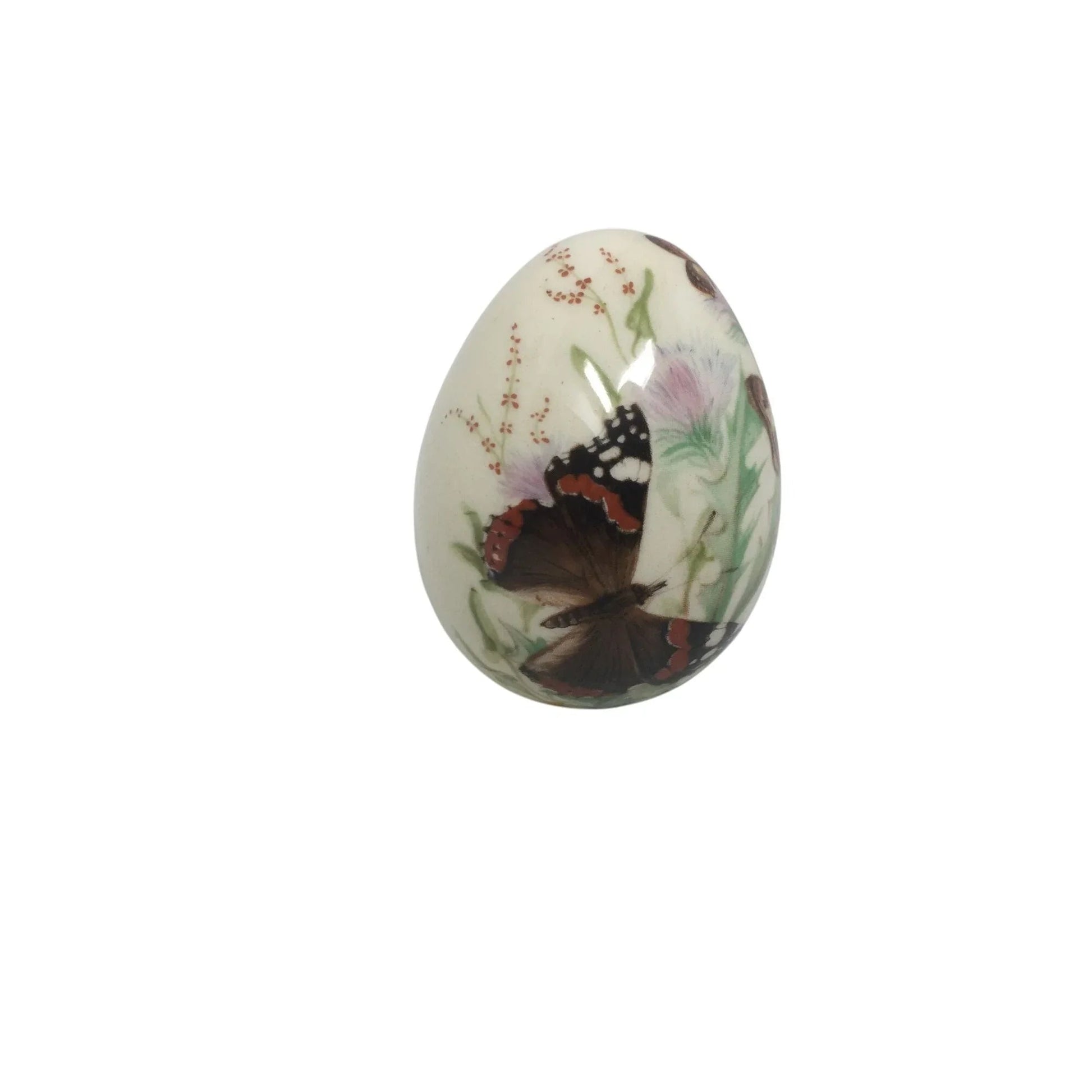 Vintage 1992 Easter Egg with Butterflies and flowers - A+ Stuff - Seasonal & Holiday Decorations - A+ Stuff