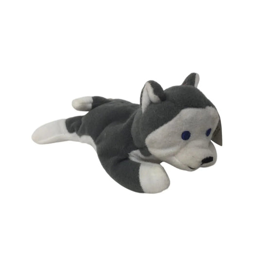 Vintage 1993 Original Teenie Beanie Babies ''Nook the Husky'' - ty - Plush Toys / Stuffed Animals - A+ Stuff