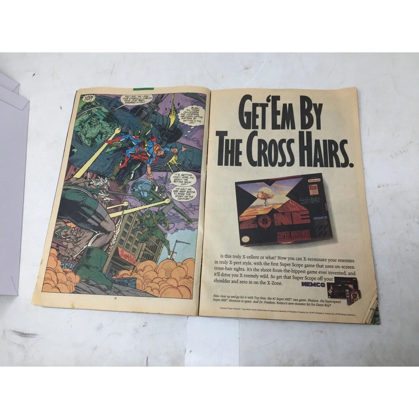 Vintage 1993 ''SUPERMAN The Death of Superman!'' - Vintage Comic Book - A+ Stuff - comic books - A+ Stuff