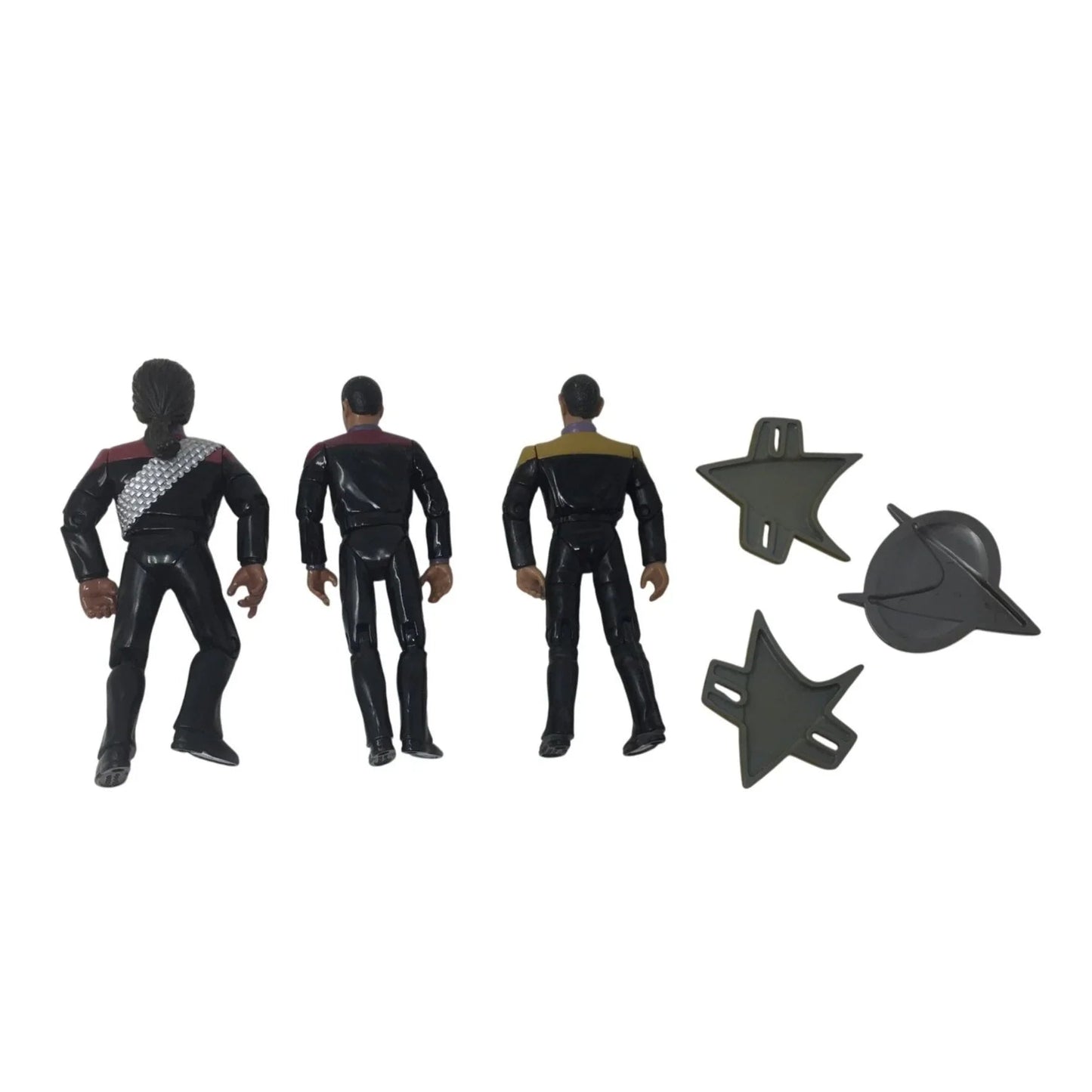 Vintage 1994 - 1996 Playmate STAR TREK Toy Figures (3) - A+ Stuff - Toys - A+ Stuff