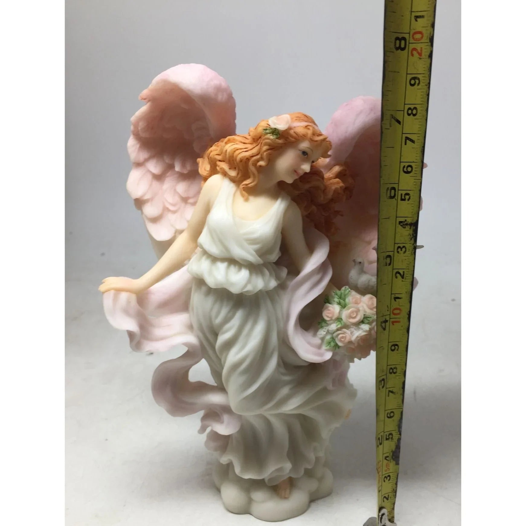 Vintage 1996 Seraphim Classics Harmony “Love’s Guardian” Angel Figurine - A+ Stuff - Figurines - A+ Stuff