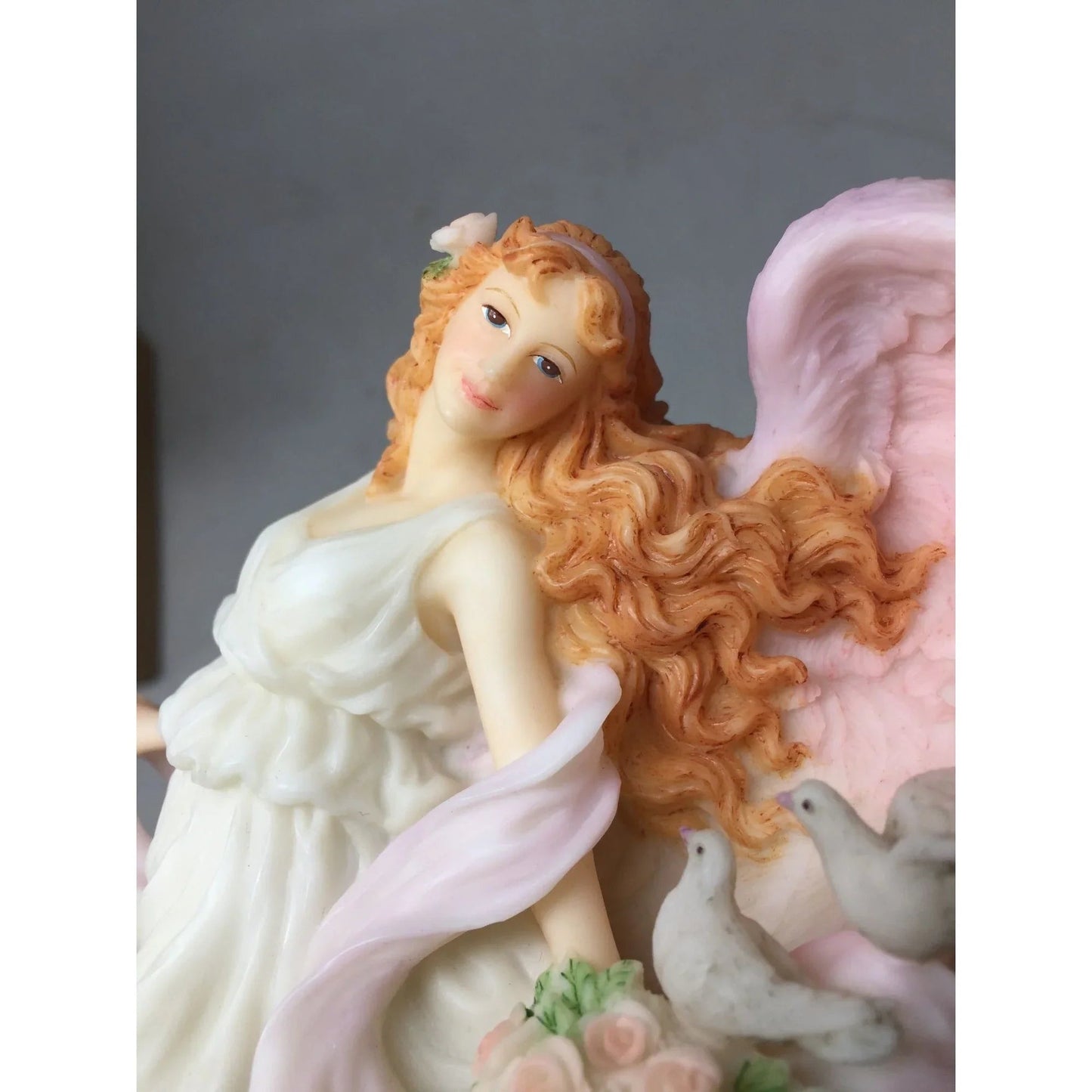 Vintage 1996 Seraphim Classics Harmony “Love’s Guardian” Angel Figurine - A+ Stuff - Figurines - A+ Stuff