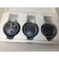 Vintage 1999 Bradford Editions Set of 6 Wolf Christmas Ornaments by Vivi Crandall - A+ Stuff