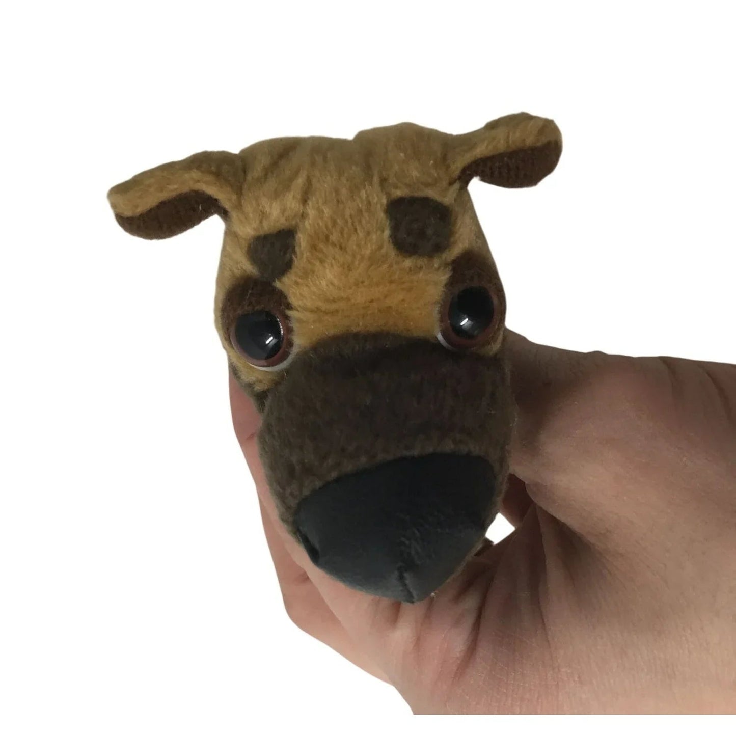 Vintage 2004 McDonalds Collectible Toy ''THE DOG'' Brown Miniature Plush Dog for Kids - mcdonalds - Plush Toys / Stuffed Animals - A+ Stuff