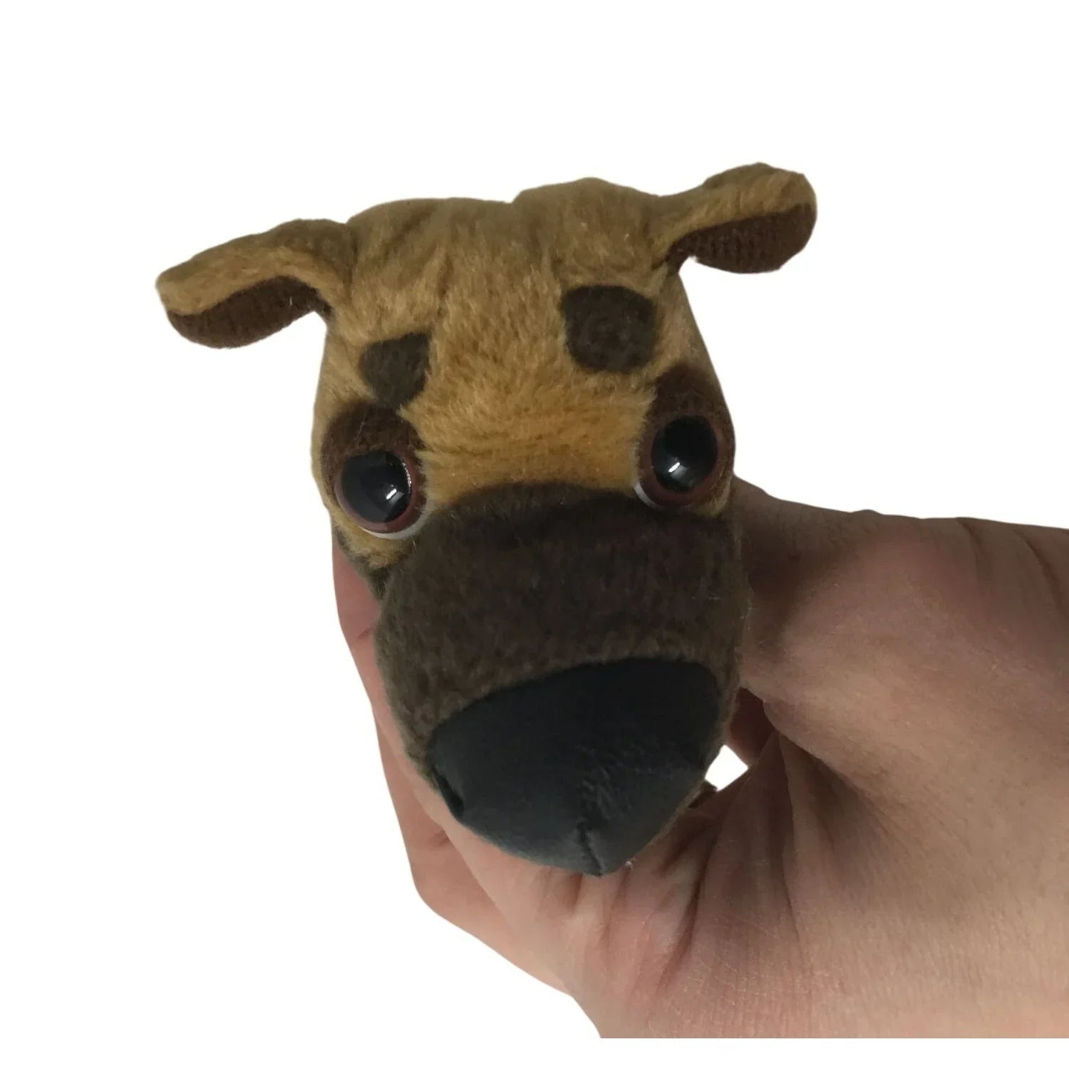 Vintage 2004 McDonalds Collectible Toy ''THE DOG'' Brown Miniature Plush Dog for Kids - mcdonalds - Plush Toys / Stuffed Animals - A+ Stuff