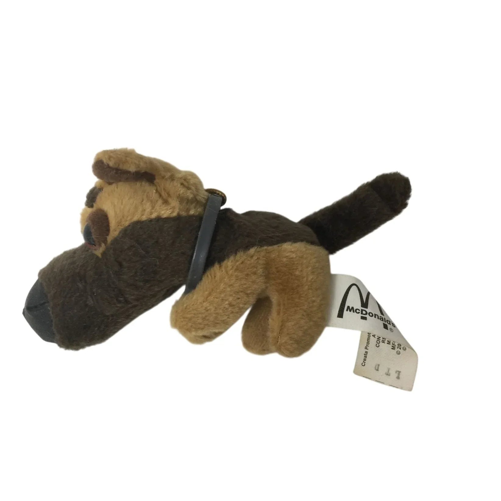 Vintage 2004 McDonalds Collectible Toy ''THE DOG'' Brown Miniature Plush Dog for Kids - mcdonalds - Plush Toys / Stuffed Animals - A+ Stuff