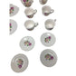 Vintage 21 Piece Miniature Tea Set with Tea Pot, Tea Cups, Saucers and Spoons - A+ Stuff - teapot - A+ Stuff