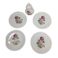 Vintage 21 Piece Miniature Tea Set with Tea Pot, Tea Cups, Saucers and Spoons - A+ Stuff - teapot - A+ Stuff
