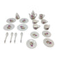 Vintage 21 Piece Miniature Tea Set with Tea Pot, Tea Cups, Saucers and Spoons - A+ Stuff - teapot - A+ Stuff