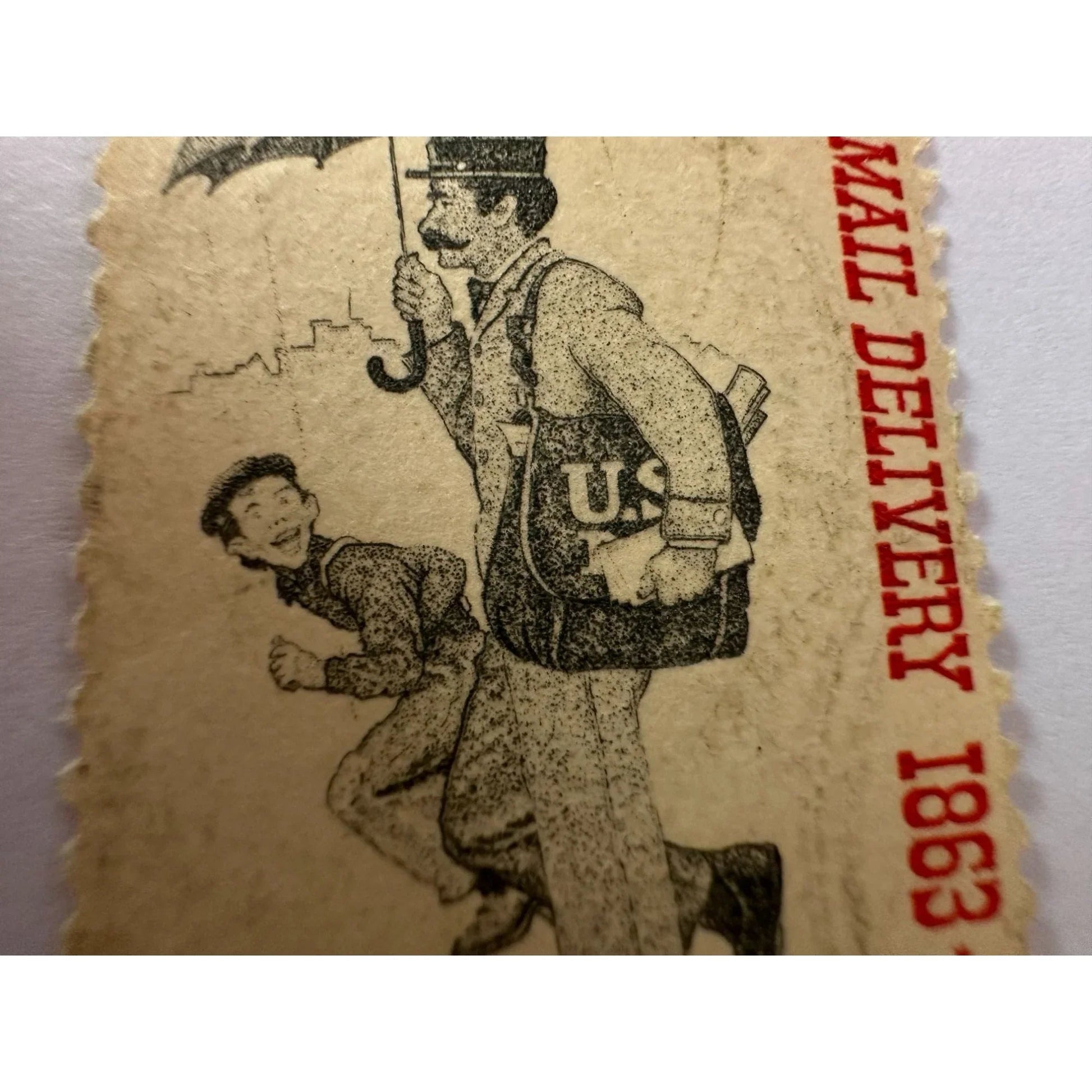 Vintage 5 Cent United States City Mail Delivery Postage stamp - A+ Stuff - Stamp - A+ Stuff