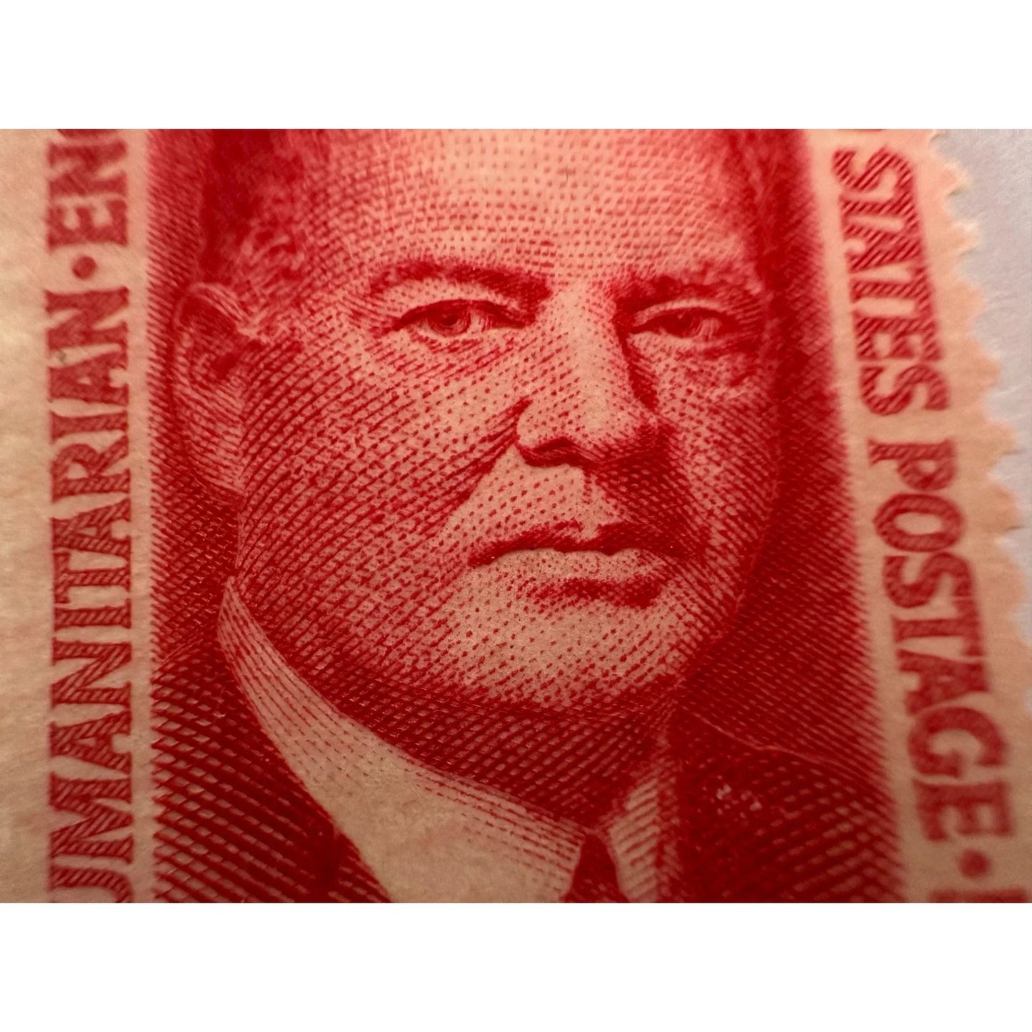 Vintage 5 Cent US Postage Stamp Herbert Hoover (Humanitarian, Engineer, President) - A+ Stuff - Stamp - A+ Stuff