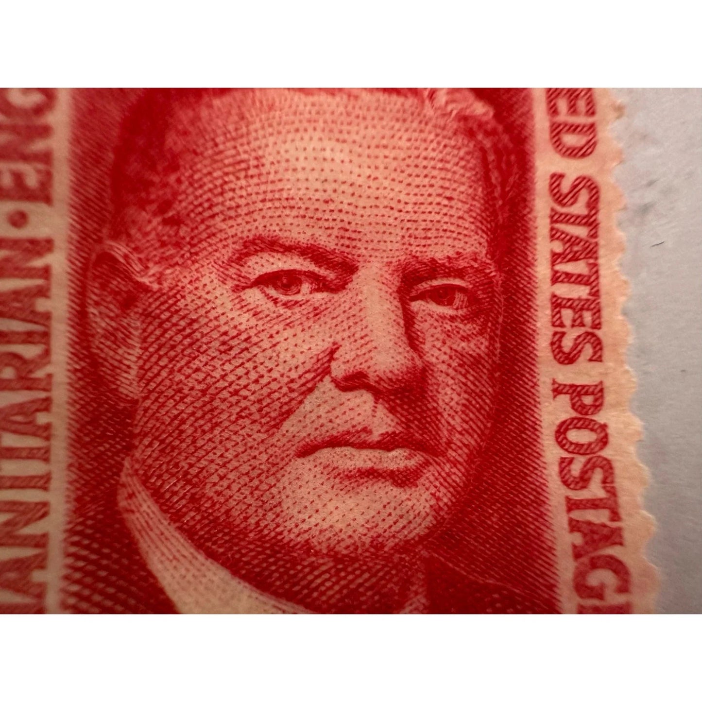 Vintage 5 Cent US Postage Stamp Herbert Hoover (Humanitarian, Engineer, President) - A+ Stuff - Stamp - A+ Stuff